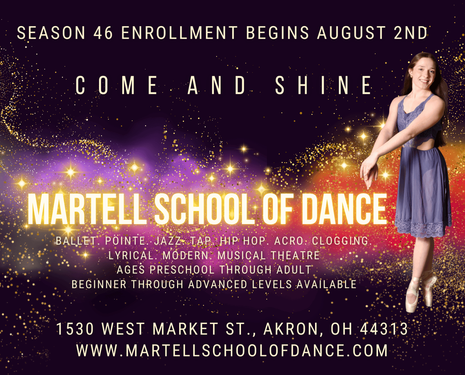MARTELL SCHOOL OF DANCE